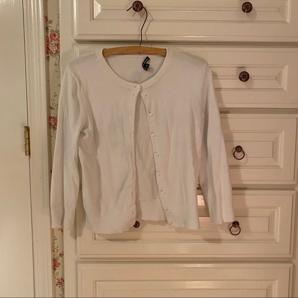 White sweater